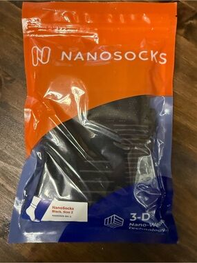Black Men's Casual Socks - Size 2